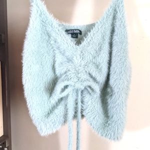 Wild fable fuzzy tank top